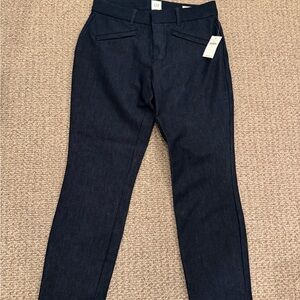 Gap Petite Women's Dark Blue Denim Color Signature Skinny Ankle  - size 0 NWT